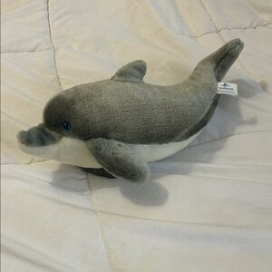 Seaworld gray dolphin 14 inches long
